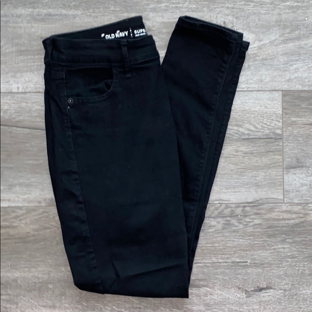 Old Navy Super Skinny Black Jeans